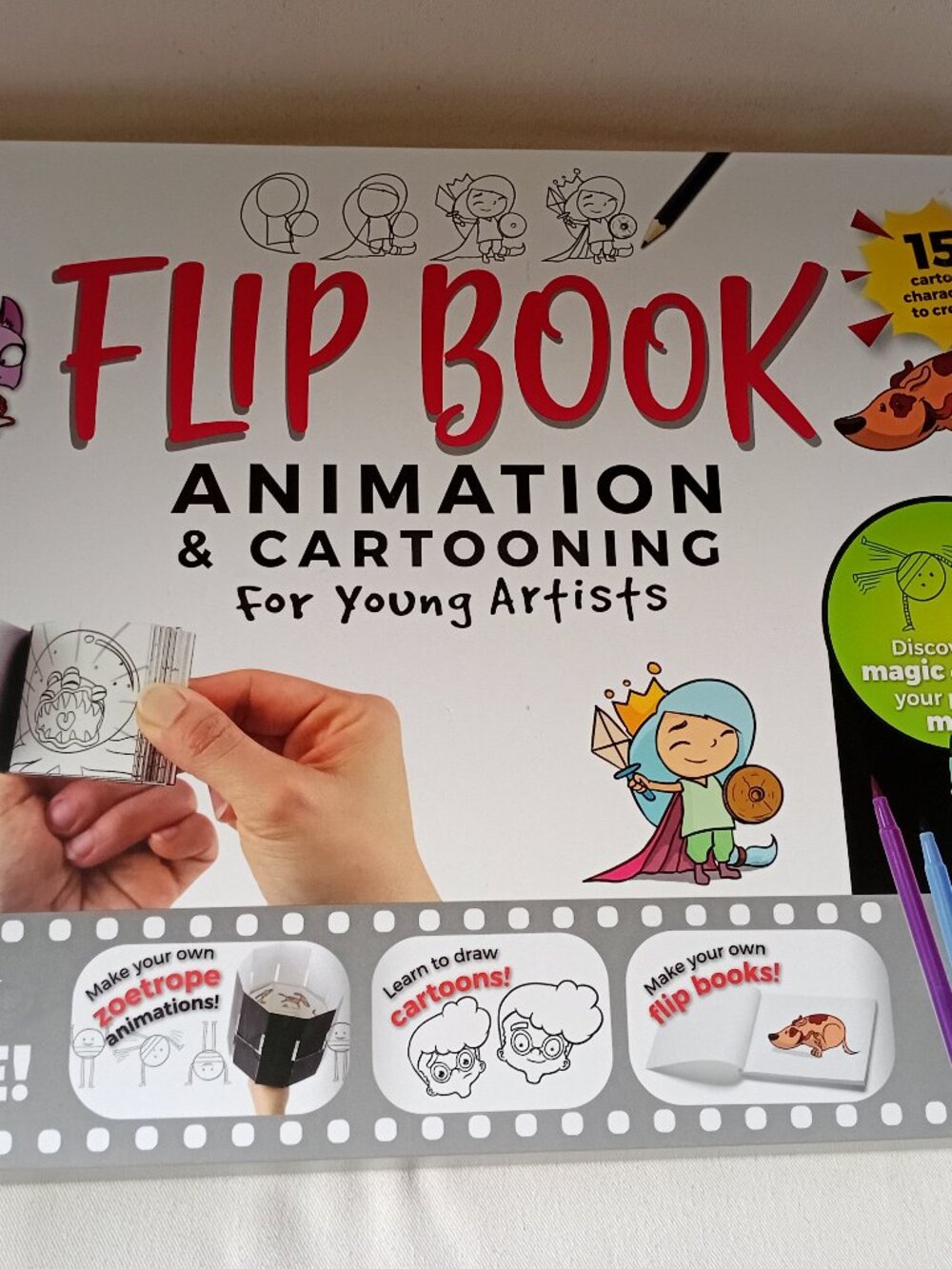 Animation & Cartooning Flip Book By Spice Box